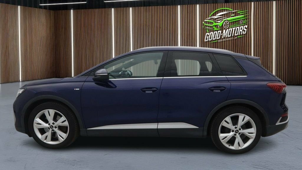 Audi Q4 E Tron Suv Blue #6