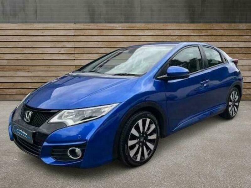 Honda Civic 1.8 I-vtec Se Plus Blue #3