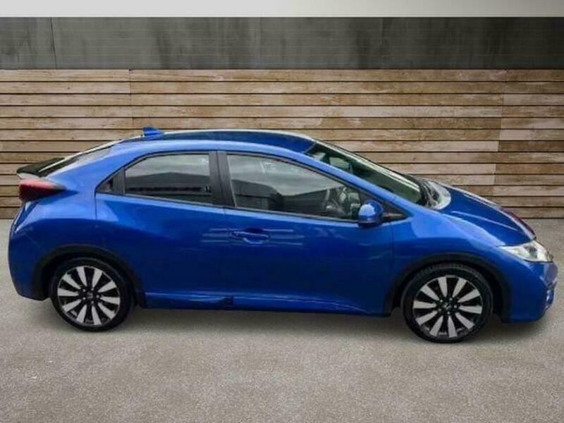 Honda Civic 1.8 I-vtec Se Plus Blue #5