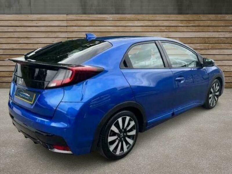 Honda Civic 1.6 I-dtec Sport Navi Euro 6 Ss Blue #8