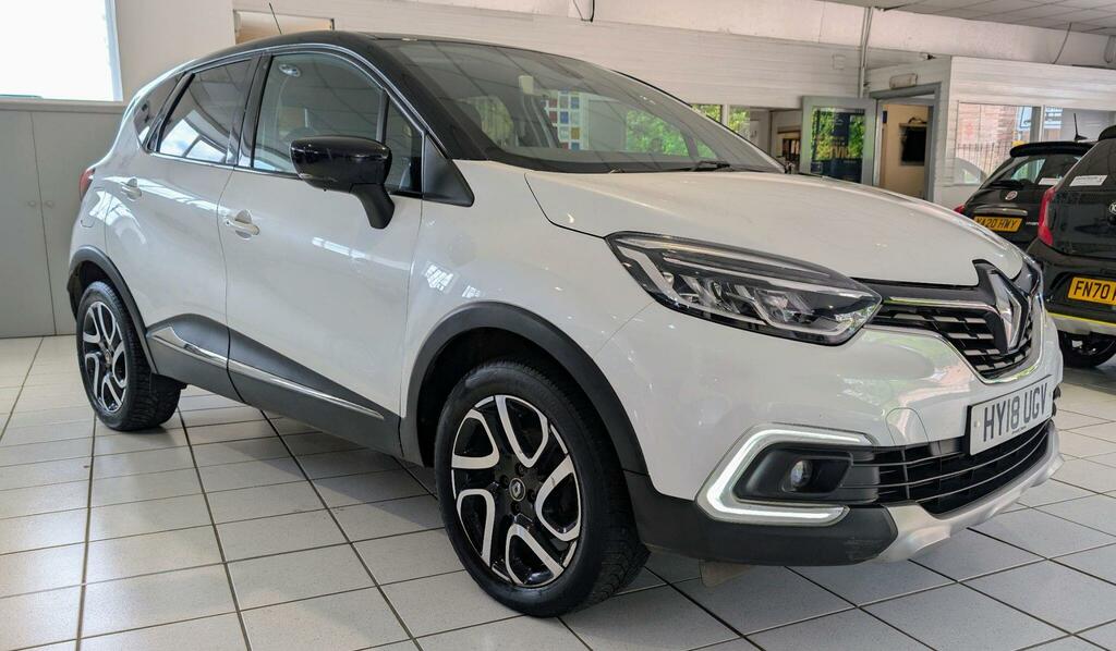 Renault Captur Dynamique S Nav White