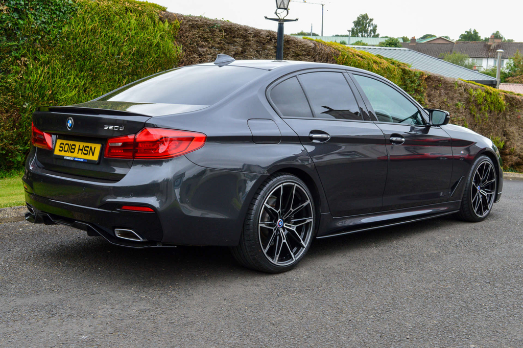 BMW 5 Series 520D M Sport Saloon Euro 6 Ss Grey #5