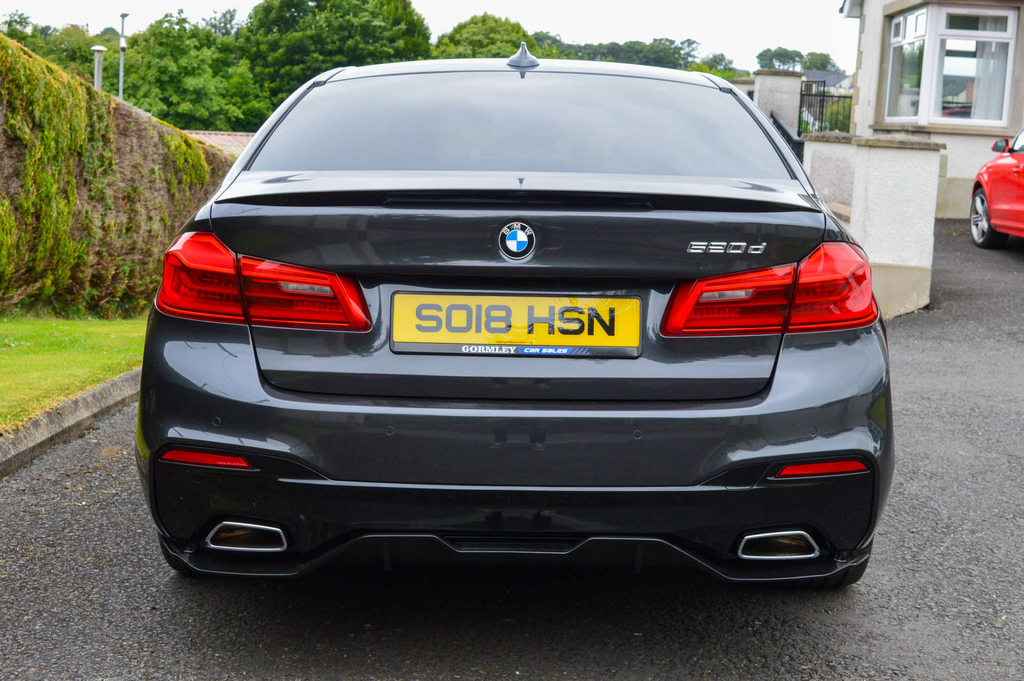 BMW 5 Series 520D M Sport Saloon Euro 6 Ss Grey #6
