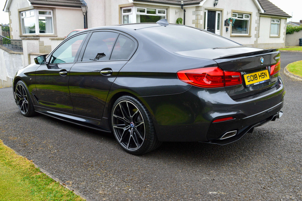 BMW 5 Series M Sport Blue #7
