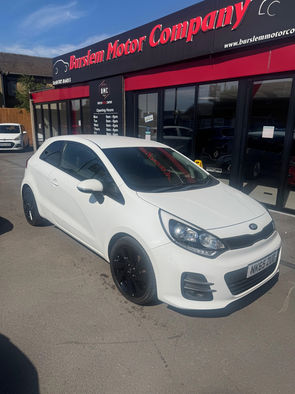 Kia RIO Rio 1, 5Dr, 1.2 35 Yearly Road Tax Low White #1
