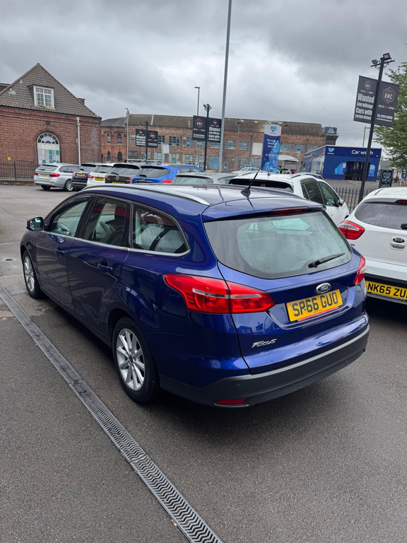 Ford Focus 1.5 Tdci Titanium Euro 6 Ss Blue #4