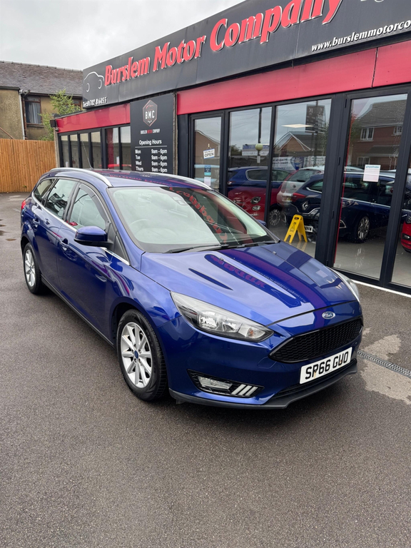 Ford Focus 1.5 Tdci Titanium Euro 6 Ss Blue