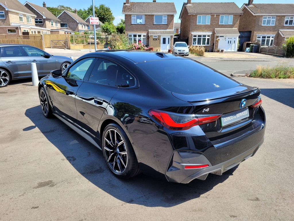 BMW i4 40 83.9Kwh M Sport Gran Coupe Edrive YG22VAH Black #5