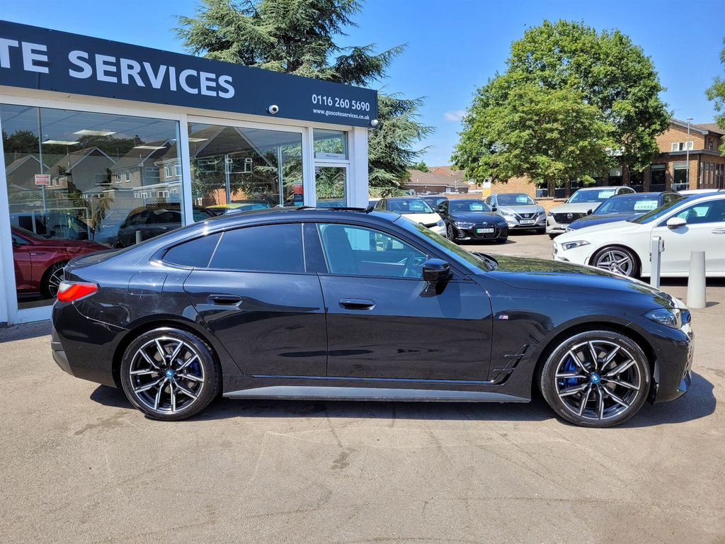 BMW i4 40 83.9Kwh M Sport Gran Coupe Edrive YG22VAH Black #3