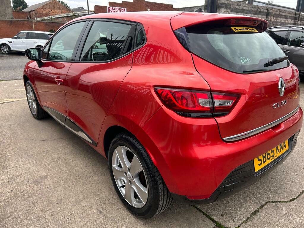 Renault Clio 1.2 16V Dynamique Nav Euro 6 SB65KNA Red #4