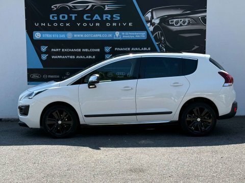 Peugeot 3008 1.6 Bluehdi Allure KU66VWJ White #3