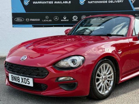 Fiat 124 Spider Convertible 1.4 Multiair Lusso Euro 6 201818 Brown #9