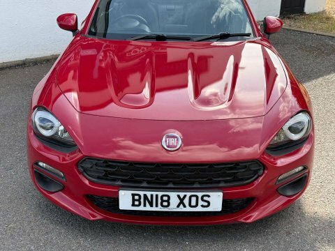 Fiat 124 Spider Convertible 1.4 Multiair Lusso Euro 6 201818 Brown #11