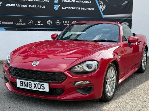 Fiat 124 Spider Convertible 1.4 Multiair Lusso Euro 6 201818 Brown #8