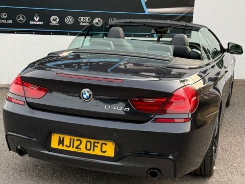 BMW 6 Series Gran Coupe 640D M Sport U733 Black #30