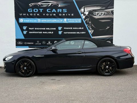 BMW 6 Series Gran Coupe 640D M Sport U733 Black #47