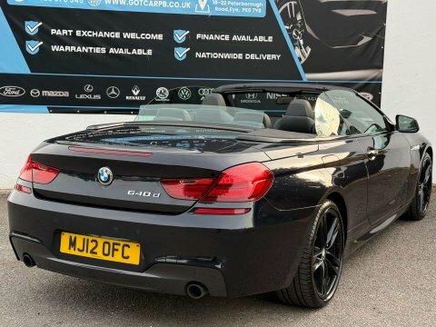 BMW 6 Series Gran Coupe 640D M Sport U733 Black #27