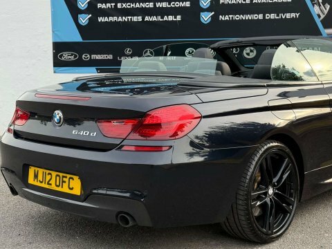 BMW 6 Series Gran Coupe 640D M Sport U733 Black #28