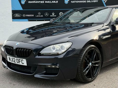 BMW 6 Series Gran Coupe 640D M Sport U733 Black #9