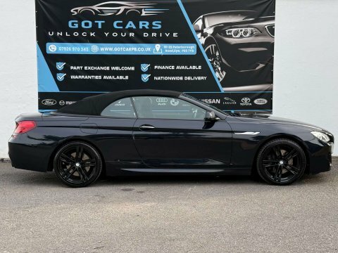BMW 6 Series Gran Coupe 640D M Sport U733 Black #46