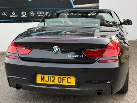 BMW 6 Series Gran Coupe 640D M Sport U733 Black #26