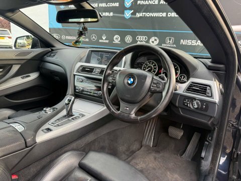 BMW 6 Series Gran Coupe 640D M Sport U733 Black #48
