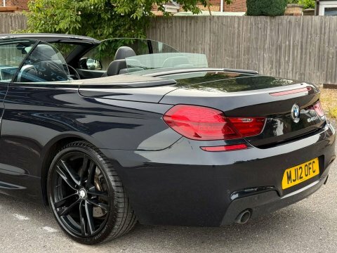 BMW 6 Series Gran Coupe 640D M Sport U733 Black #29