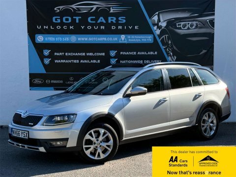 Skoda Octavia 2.0 Tdi Scout Silver