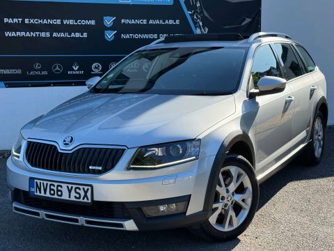 Skoda Octavia 2.0 Tdi Scout NV66YSX Silver #6