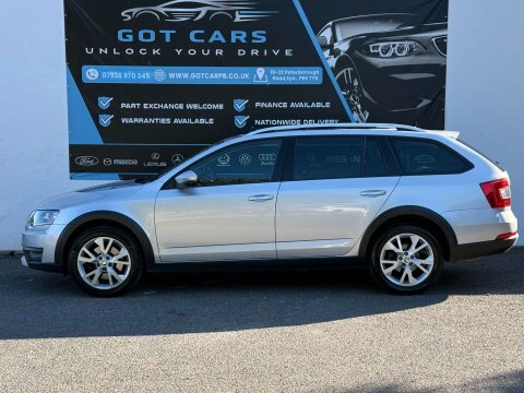 Skoda Octavia 2.0 Tdi Scout NV66YSX Silver #4