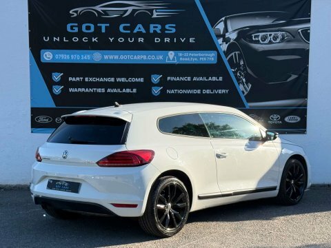 Volkswagen Scirocco 2.0 Tdi Bluemotion White #2