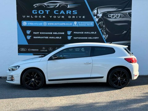 Volkswagen Scirocco 2.0 Tdi Bluemotion White #4