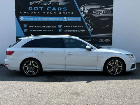 Audi A4 2.0 Tdi S FG16CPV White #3