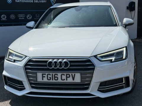 Audi A4 2.0 Tdi S FG16CPV White #5