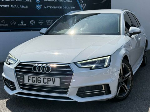 Audi A4 2.0 Tdi S FG16CPV White #6