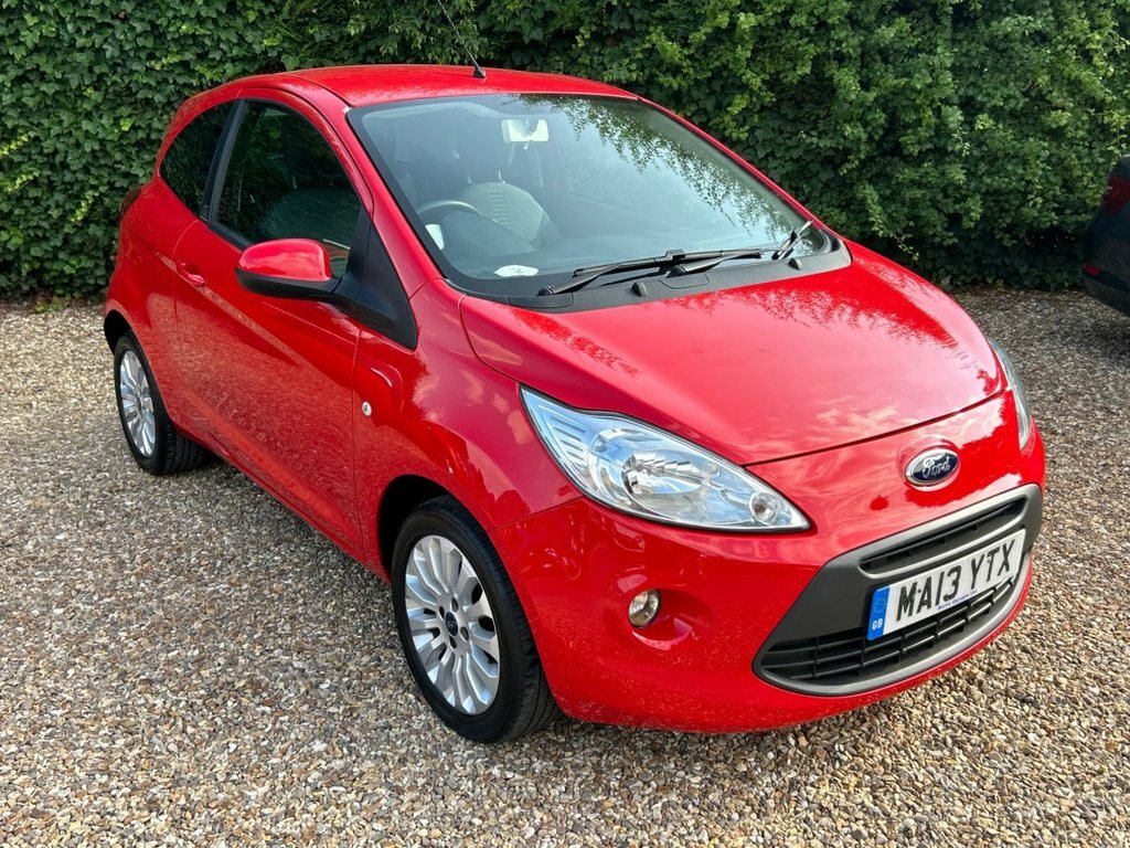 Ford KA 1.2 Zetec Hatchback Euro 5 S S Red