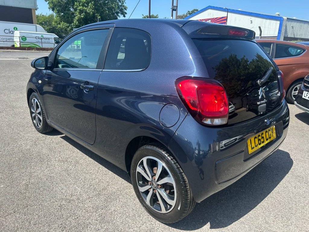 Citroen C1 1.2 Puretech Flair Hatchback Eur LC65CGY Blue #4