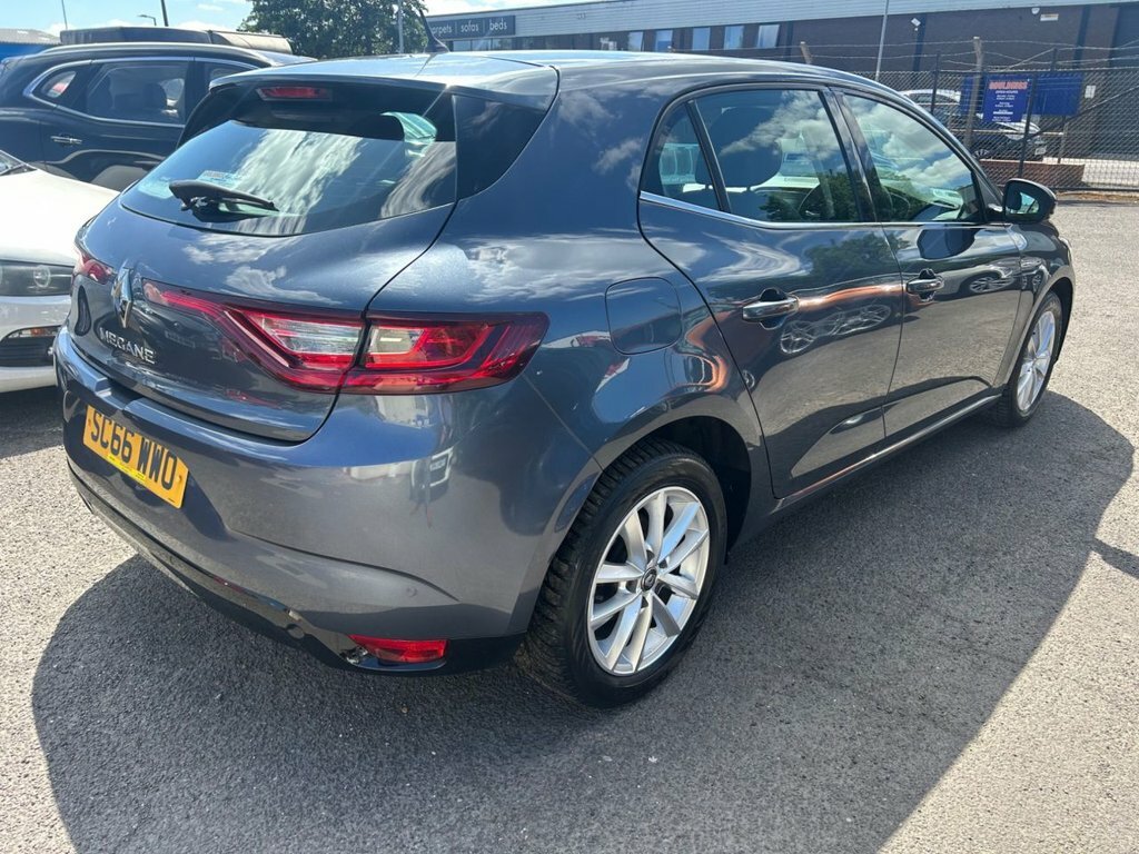 Renault Megane 1.5 Dci Dynamique Nav Hatchback SC66WWO Grey #6