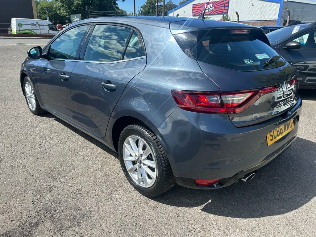 Renault Megane 1.5 Dci Dynamique Nav Hatchback SC66WWO Grey #4