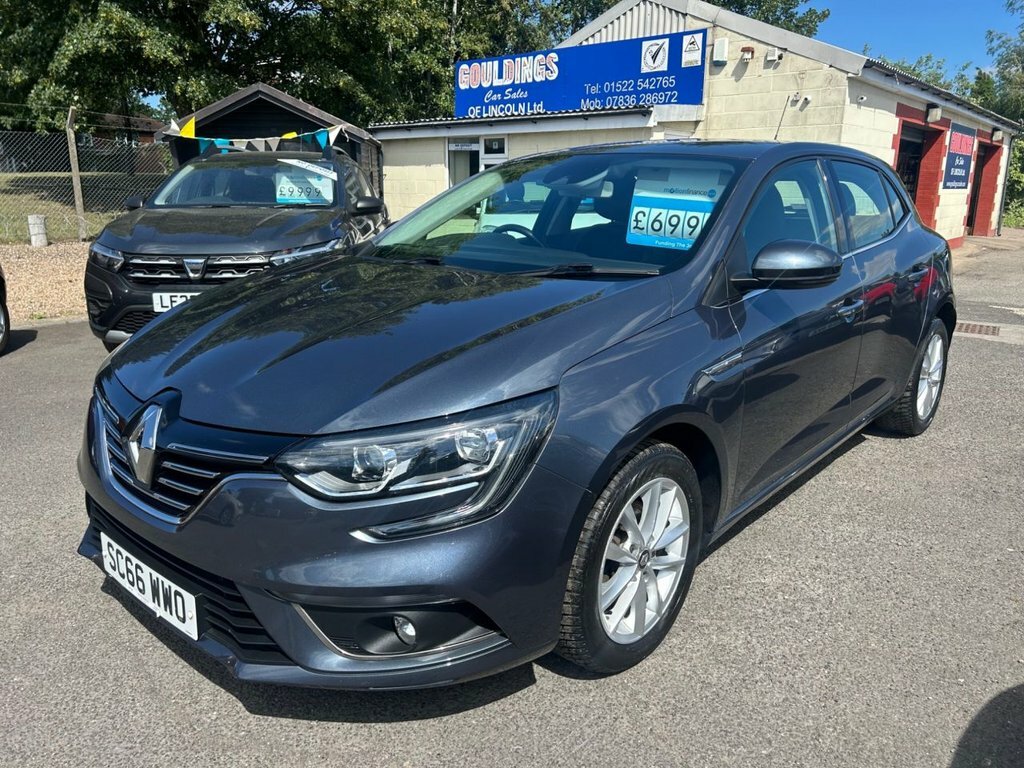 Renault Megane 1.5 Dci Dynamique Nav Hatchback SC66WWO Grey #3