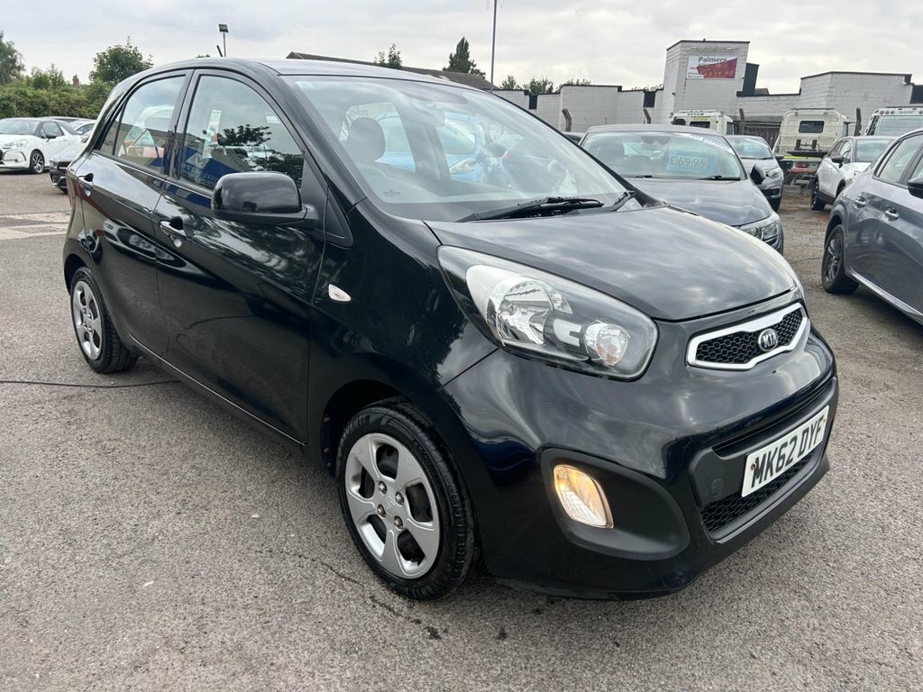 Kia Picanto 1.0 1 Hatchback Euro 5 68 Bhp MK62DYF Black