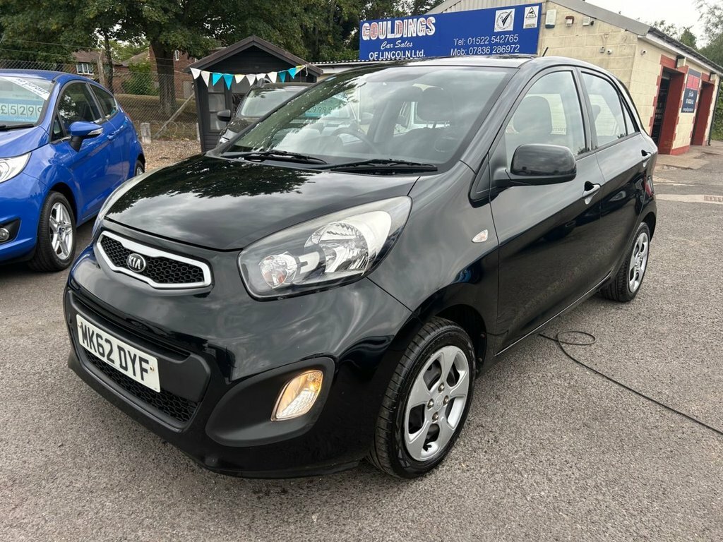 Kia Picanto 1.0 1 Hatchback Euro 5 68 Bhp MK62DYF Black #3