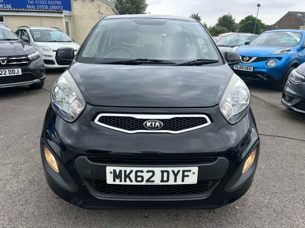 Kia Picanto 1.0 1 Hatchback Euro 5 68 Bhp MK62DYF Black #2