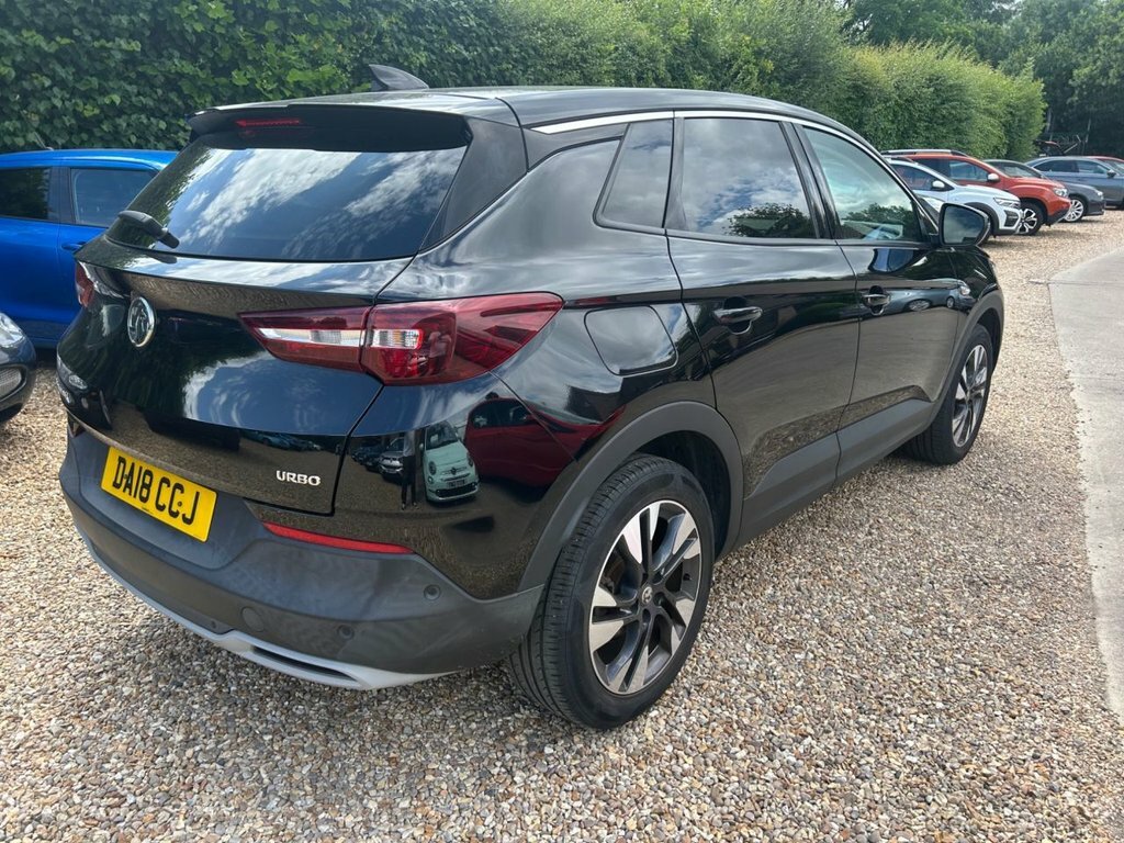 Vauxhall Grandland X 1.2 Turbo Sport Nav Suv Euro 6 Black #5