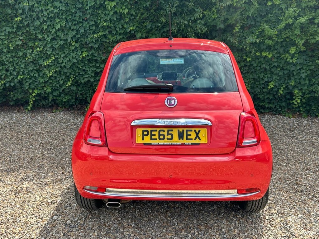 Fiat 500 1.2 Lounge Hatchback Euro 6 S S PE65WEX Pink #6