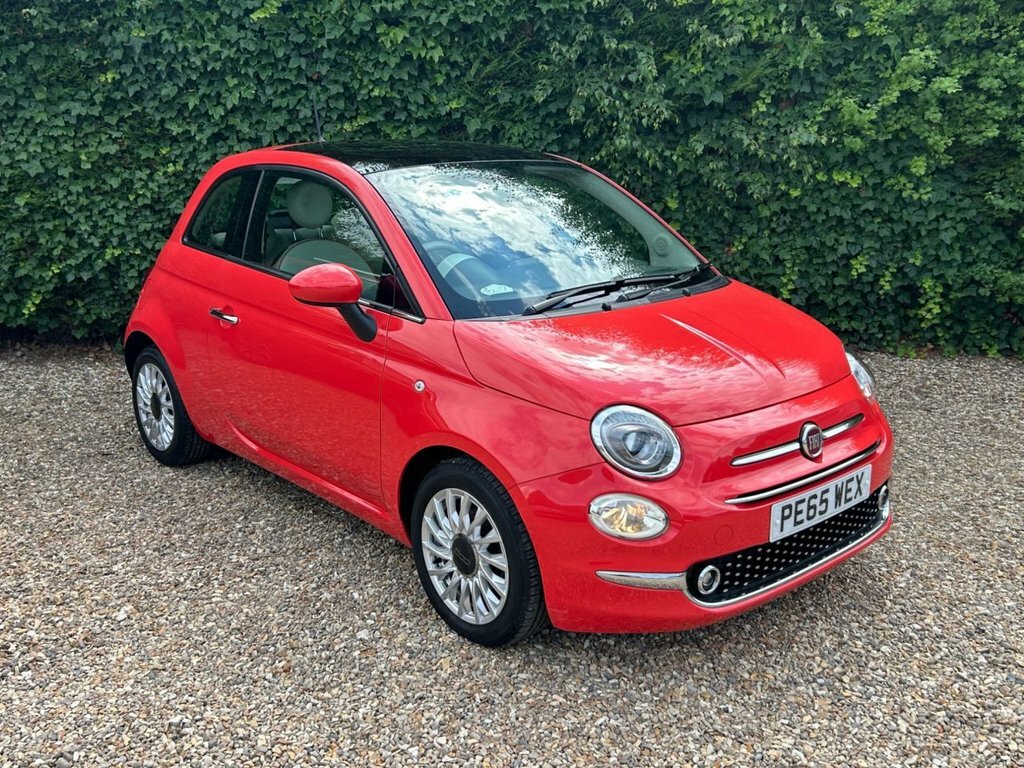 Fiat 500 1.2 Lounge Hatchback Euro 6 S S Pink