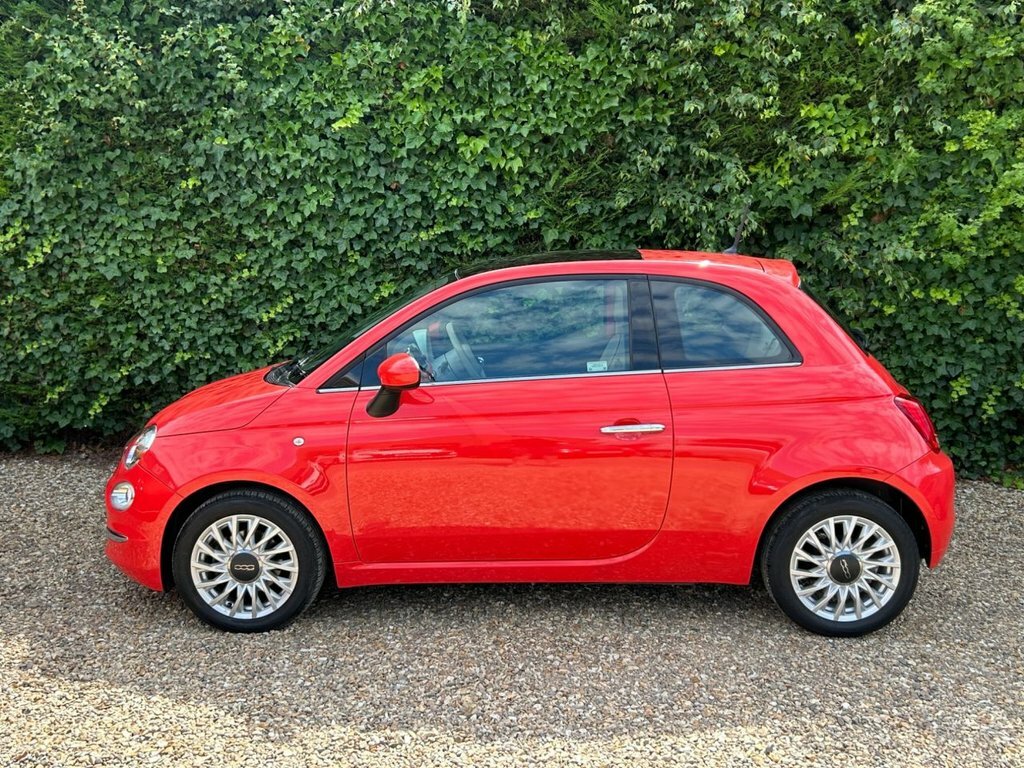 Fiat 500 1.2 Lounge Hatchback Euro 6 S S PE65WEX Pink #4