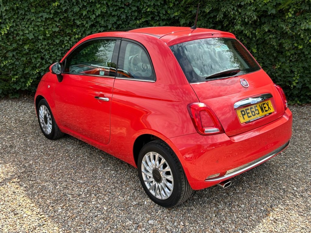 Fiat 500 1.2 Lounge Hatchback Euro 6 S S PE65WEX Pink #5
