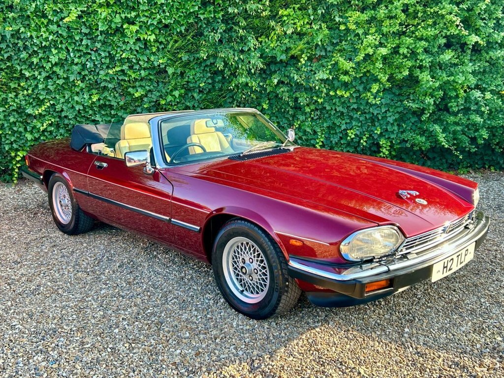 Jaguar XJS 5.3L 217 Bhp Red