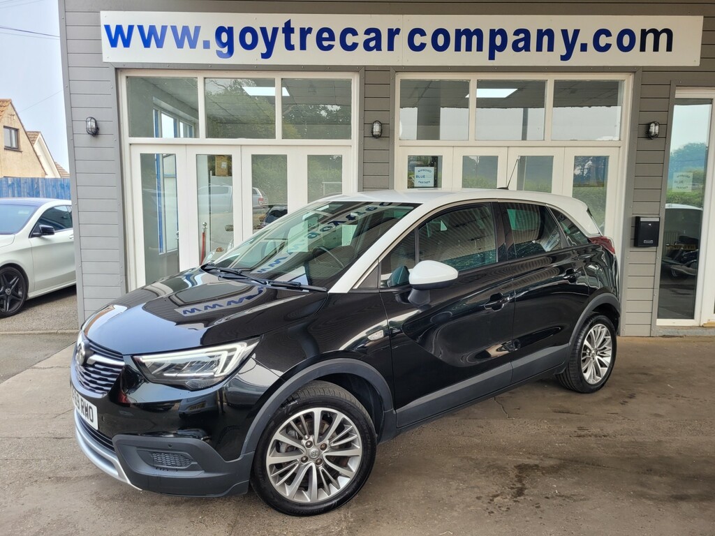 Vauxhall Crossland X 1.2 Turbo Sport Nav Premium Black